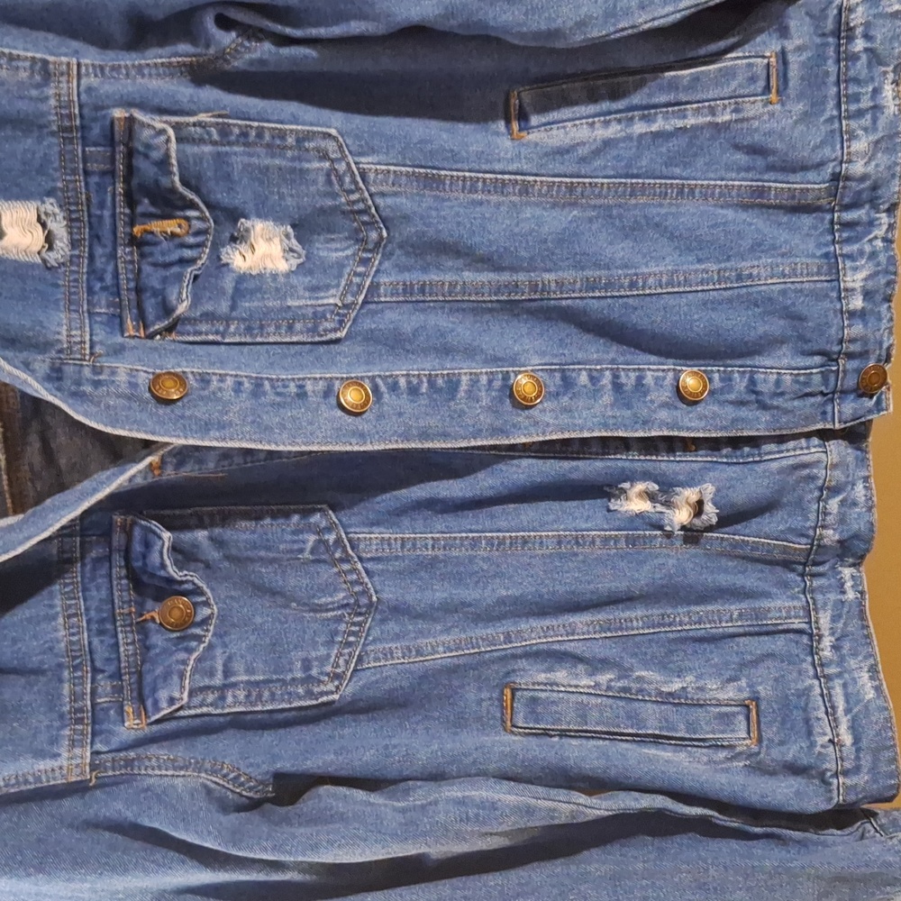 Basic Denim Jean Jacket - Picture 2 of 6